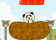 美味熊猫-一款有趣的物理策略小游戏，圆胖胖的熊猫是..