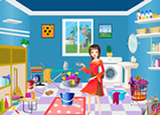帮少女找洗涤粉-找出一些有用的隐藏物品来解决难题帮助少女..
