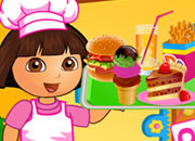朵拉的汉堡咖啡厅-Dora（朵拉或者多拉）是个7岁的拉丁小女孩，..
