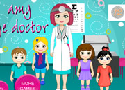 眼科医生艾米-艾米是一名著名的眼科医生，她喜欢小朋友，..