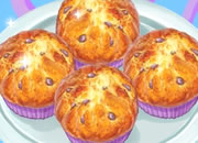 蓝莓松饼-水果蓝莓松饼，是一款精致诱人的甜点，收集..
