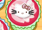 Hello Kitty苹果香蕉蛋糕-Hello Kitty苹果香蕉蛋糕，一看就是好可爱的..
