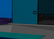 逃出蓝色健身室-这是一个蓝色的健身室，你要寻找线索逃离。..