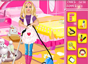 barbie-cleaning-slacking
