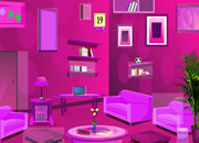 逃离粉色大厅-这一个粉色风格的漂亮大厅里，想办法解开难..