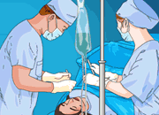 外科医生：鼻部手术-模拟医生系列之外科医生鼻部手术。为一个女..