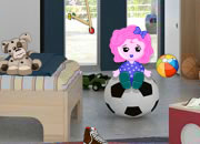 现代儿童房找玩具-你的任务是找出所有提示的玩具，在这个现代..