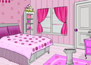 逃出玫瑰粉红房间-这是一个可爱的玫瑰粉红色房间，应该是一个..