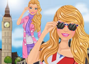  Barbie Visits London Dress Up 