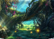 幻想森林-探索梦幻森林找齐各种隐藏的星星月亮等符号..