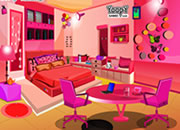 逃出粉色女孩房间-在粉色女孩房间里找到隐藏的线索物品等来巧..