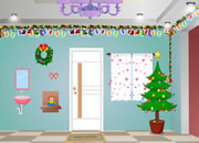 逃出清新圣诞节房间-你被锁在了一个清新的圣诞节主题风格的房子..