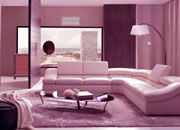 逃出粉紫色阁楼-很梦幻漂亮的空间，粉紫装修风格的阁楼。鼠..