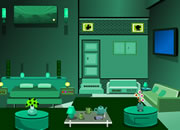Green Bed Room Escape
