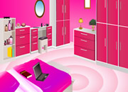 逃出粉色漂亮房间-你被锁在了一个粉色的漂亮房子里，想办法找..