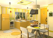 Candy Rooms 004:Lemon Yellow