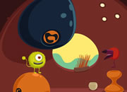 外星入侵者-一个关于可爱的外星小怪冒险的小游戏，简单..