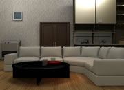逃出精致3D客厅-一个蛮精致的游戏，3D效果的客厅，有沙发，..