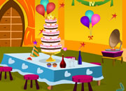 逃出公主的生日派对-这是公主的生晶派对，盛大的仪式，高高的蛋..