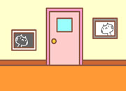 逃出简单可爱房间-你被锁在了一个简单可爱的动物画框房子里，..