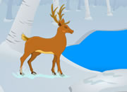 冰封圣诞老人逃脱6-在这个冰封的世界救出圣诞老人和鹿第六集。..
