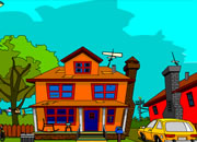 Cartoon House Escape 