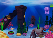 Underwater World Treasure Escape