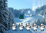 Panda Snow World Escape