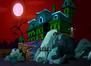 Halloween Green House Escape