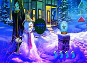 Fantasy Snowman World Escape