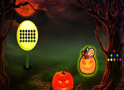 Halloween Candy Forest Escape