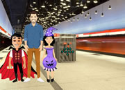 Halloween Metro Station 32