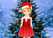Christmas Girl Tree Escape