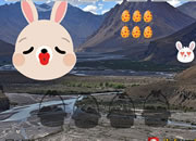 Bunny Emoji Valley Escape