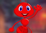 顽皮的红蚂蚁逃脱