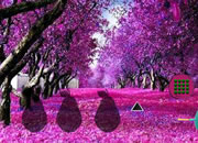 Soothing Purple Forest Escape