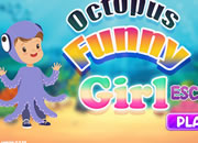 Octopus Funny Girl Escape