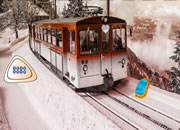 Snow Train Track Escape