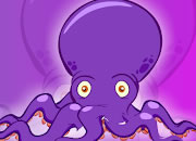 紫色章鱼逃出笼子