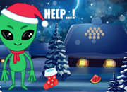 Rescue The Alien From Snow