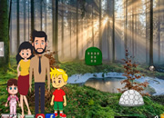 Family Escape From Forest