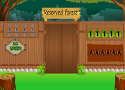 Green Forest Gold Treasure Escape