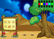 Retro Red Car Escape