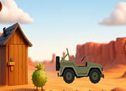 沙漠吉普车逃离