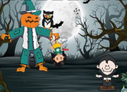 Save Kid From Scary Pumpkin