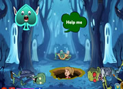 Girl Escape Zombies Surrounding