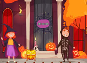 万圣节糖果蓝子逃离