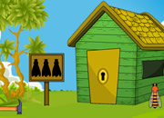 帮助男孩救出彩色风筝