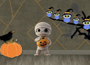Find the Cute Pumpkin Mummy