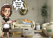 女仆丢失了金链